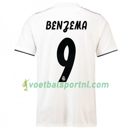 Real Madrid Benzema 9 Thuis Shirt 2018-19